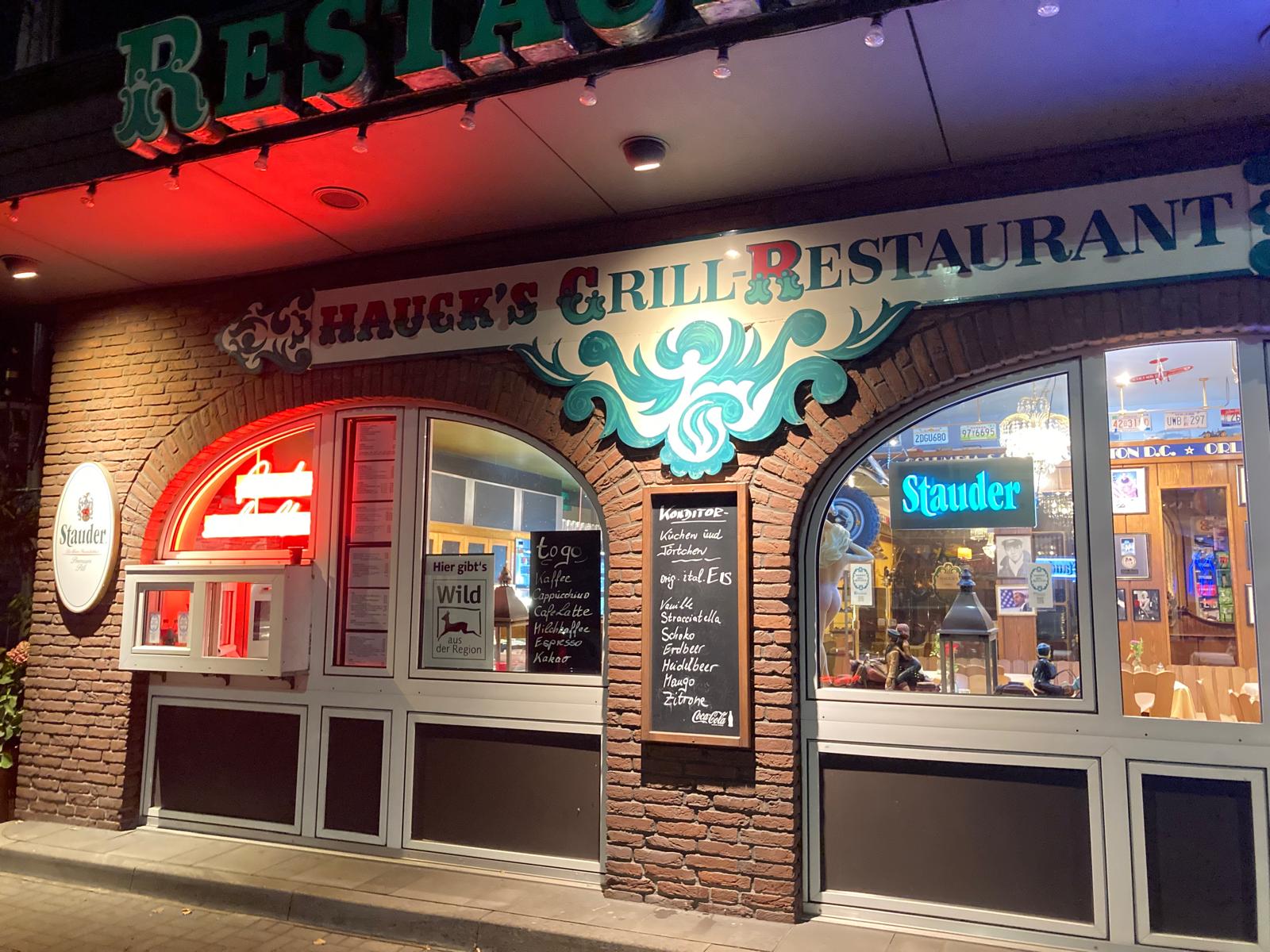 Außenansicht Hauck's Restaurant